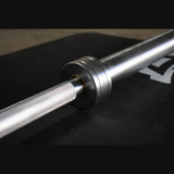 7' Hard Chrome Triple Bearing Olympic Bar - Muscle D Fitness - Precision Performance Grade Knurling