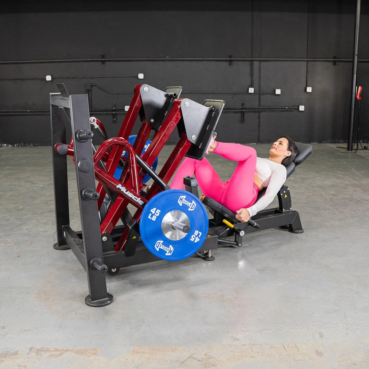 Power Leverage V2 Iso Lateral 45 Degree Leg Press - Muscle D Fitness
