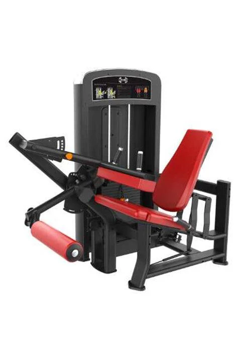 Elite Selectorized Seated Leg Curl - Muscle D Fitness - Commercial - Adjustable Seat - Pin Selectorized - Hamstring Workout
