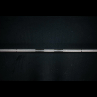 7' Stainless Steel Olympic Bar - Bushing - Muscle D Fitness - Quality Knurling