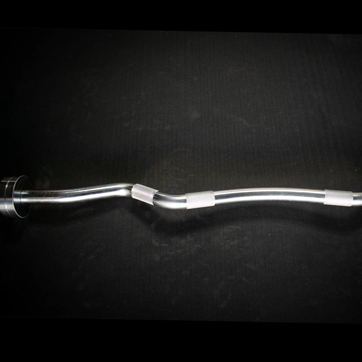 5' Hard Chrome EZ Curl Bar – Ergonomic Arm Training | Muscle D Fitness