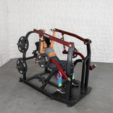 Pro Strength Incline Chest / Shoulder Press - Muscle D Fitness - Adjustable - Plate Loaded - Pec Delt Training