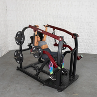 Pro Strength Incline Chest / Shoulder Press - Muscle D Fitness - Adjustable - Plate Loaded - Pec Delt Training