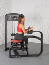 Elite Selectorized Rotary Torso - Muscle D Fitness - Commercial - Adjustable Seat - Pin Selectorized Stack - Oblique Trainer