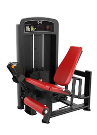 Elite Selectorized Leg Extension - Muscle D Fitness - Commercial Grade - Adjustable Seat - Pin Selectorized - Quad Workout