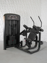 Elite Selectorized Ab Crunch Machine - Muscle D Fitness - Commercial Grade - Adjustable Seat - Pin Selectorized - Abdominal Workout