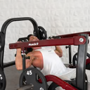 Pro Strength Incline Chest / Shoulder Press - Muscle D Fitness - Adjustable - Plate Loaded - Pec Delt Training