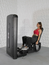 Elite Selectorized Inner & Outer Thigh - Muscle D Fitness - Commercial Grade - Adjustable Seat - Pin Selectorized - Leg Combo