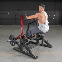 Power Leverage V2 Iso Lateral Seated Row - Muscle D Fitness