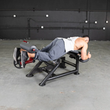 Power Leverage V2 Prone Leg Curl - Muscle D Fitness