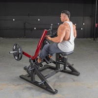 Power Leverage V2 Iso Lateral Seated Row - Muscle D Fitness