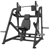 Excel Pull-Over - Muscle D Fitness - Plate Load Pull Machine - Weight Storage Pegs - Gas Piston Assisted Seat Adjustment