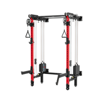 Major Fitness F35 Pro Wall-Mount Folding All-In-One Power Rack Home Gym
