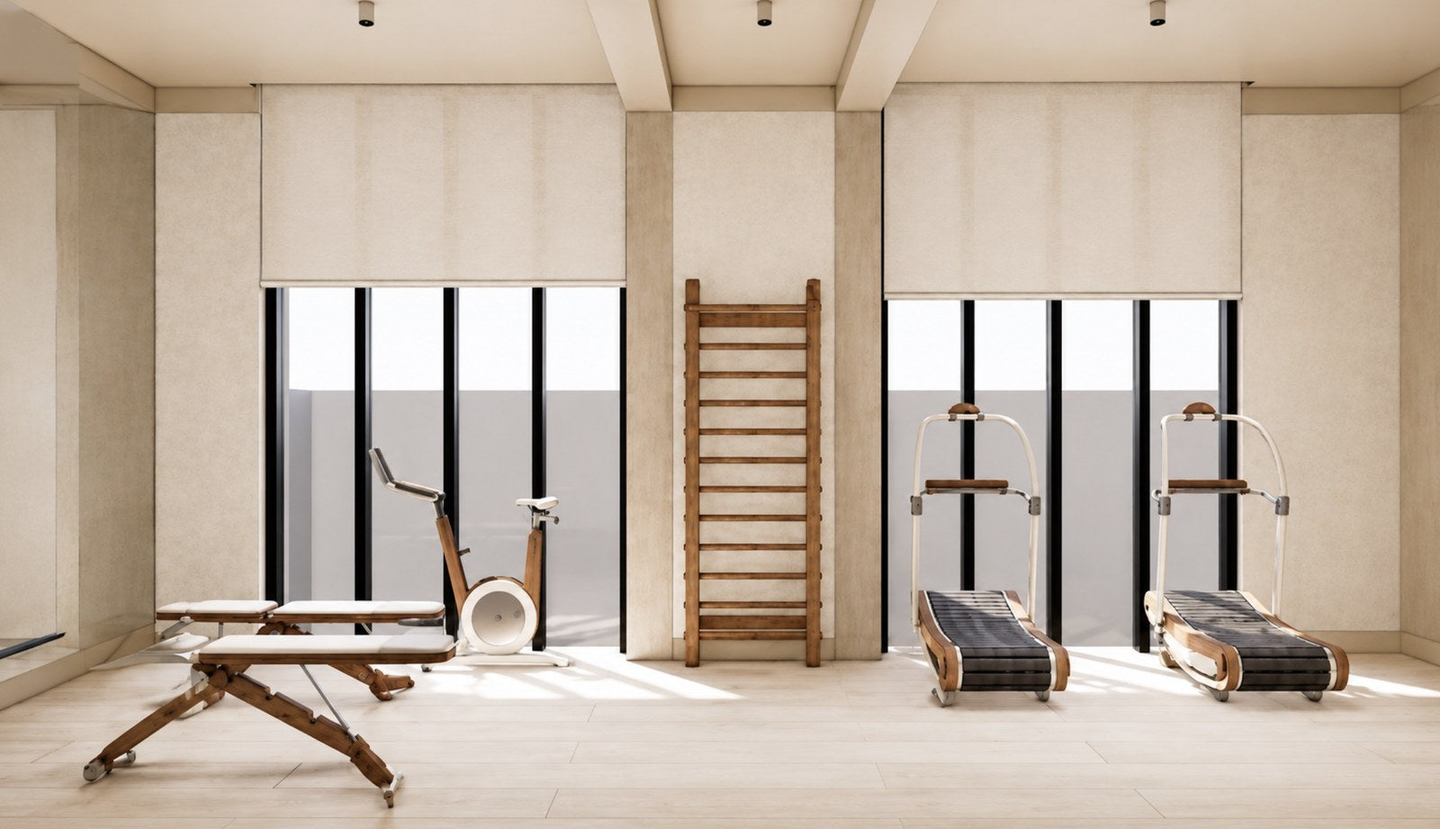 Home gym fitted by Repetition Fitness