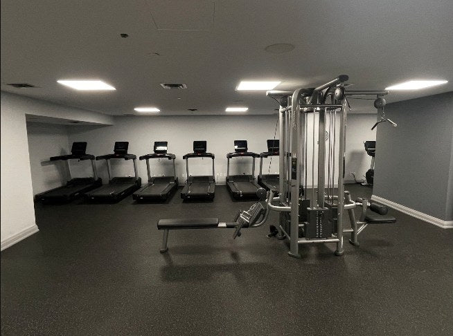 Hotel fitness room fitted by Repetition Fitness