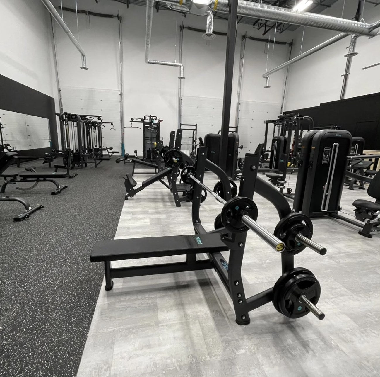 Recreation center gym fitted by Repetition Fitness
