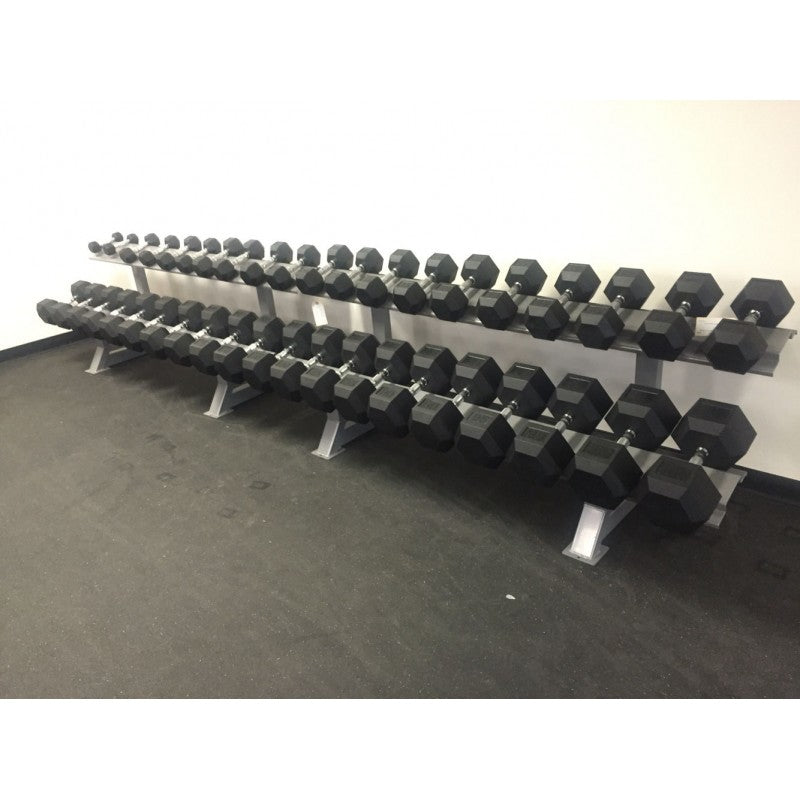 SPARTAN HEX 5-100 LBS DUMBBELL SET