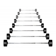 SPARTAN - Urethane Barbell Set 20-110 lbs set - Straight Bar